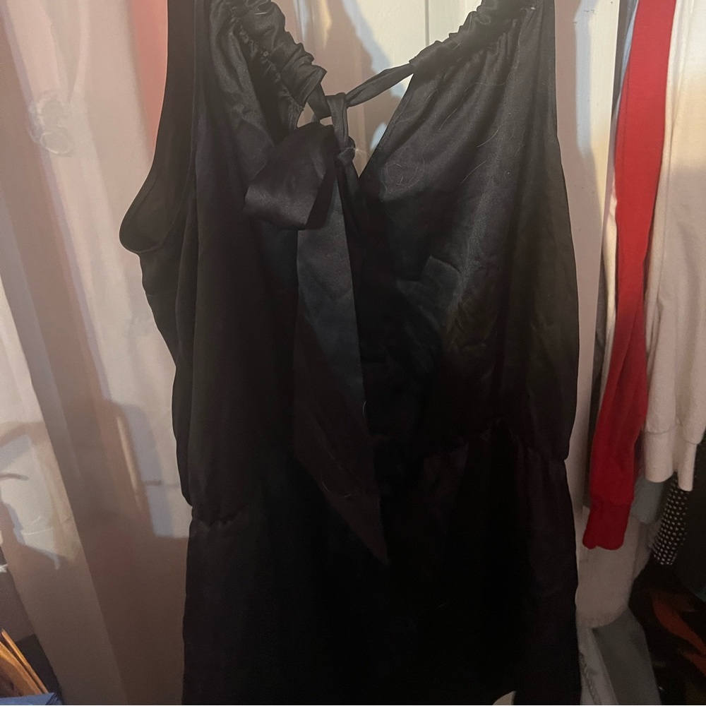 Victoria secret satin romper large